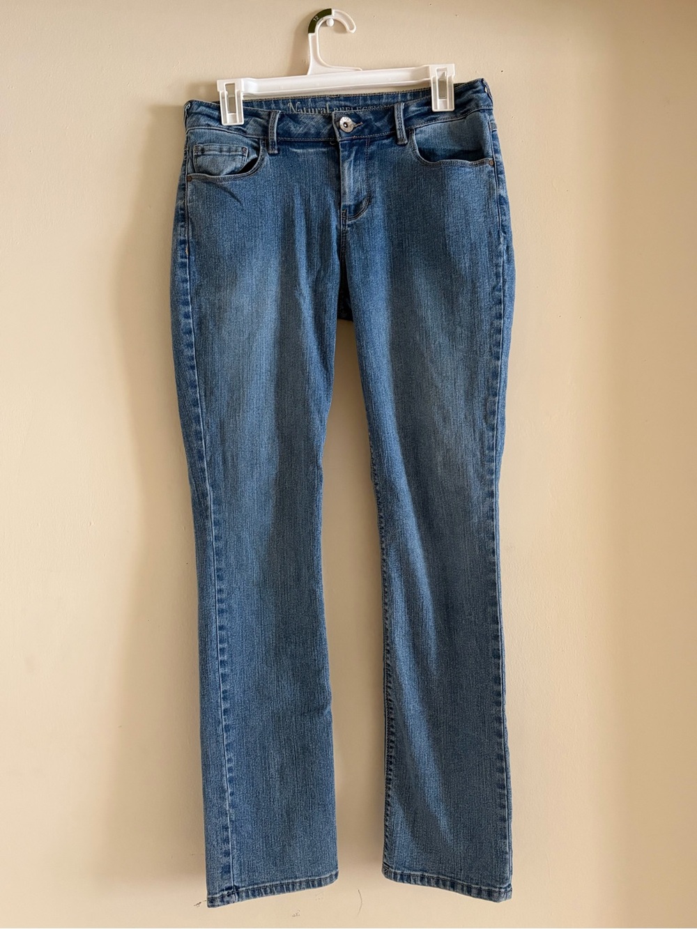 Natural Reflections Women's Blue straight-Leg Jeans